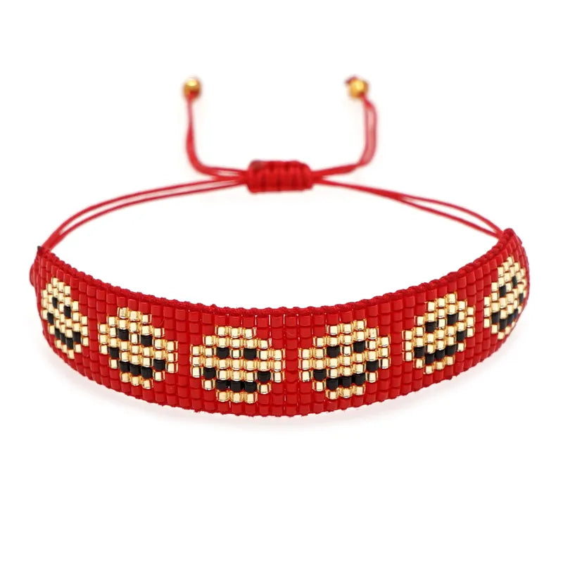 Adjustable Beaded Bracelet