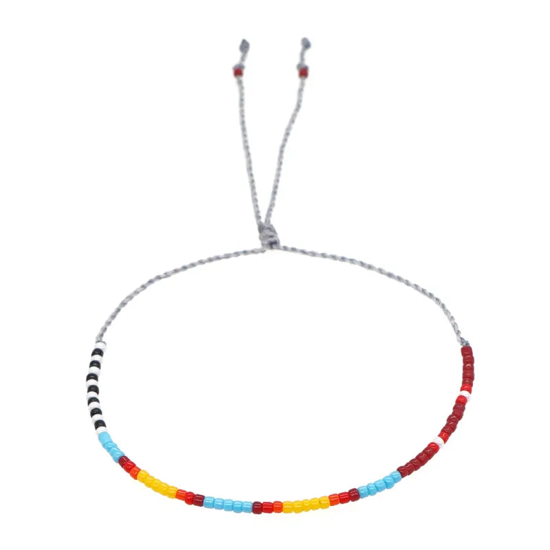 Adjustable Beaded Bracelet