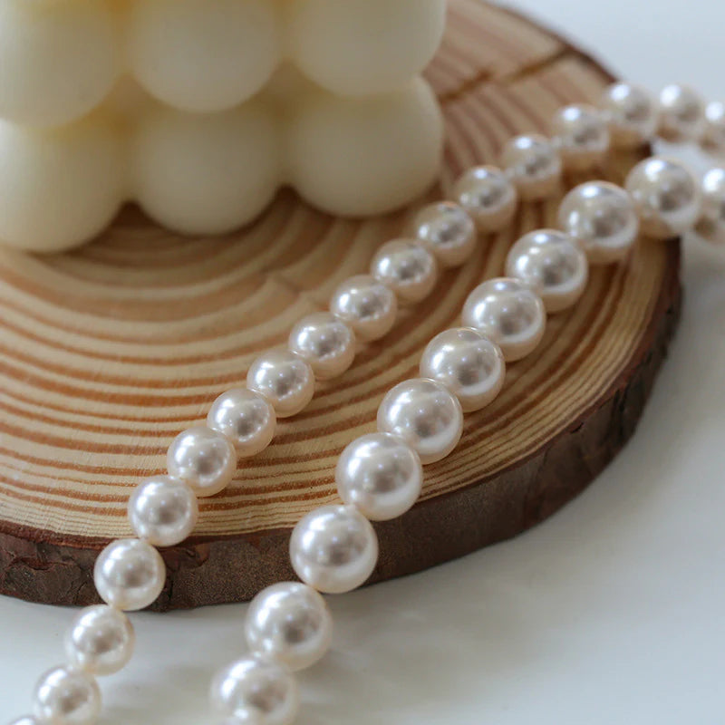 Elegant Faux Pearl Choker Necklace