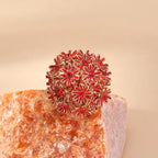 Flower Open Rings
