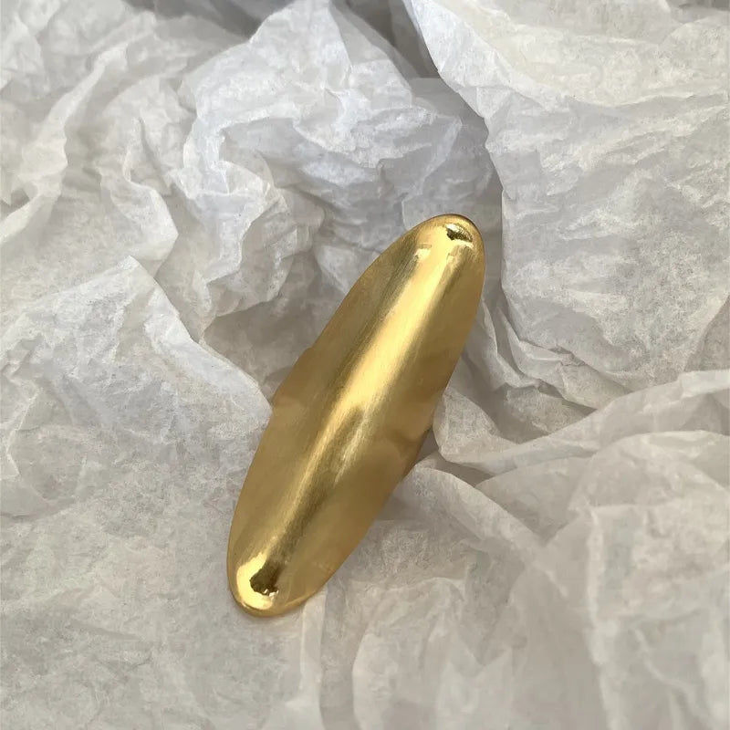 Exaggerated Punk Polished Open Rings