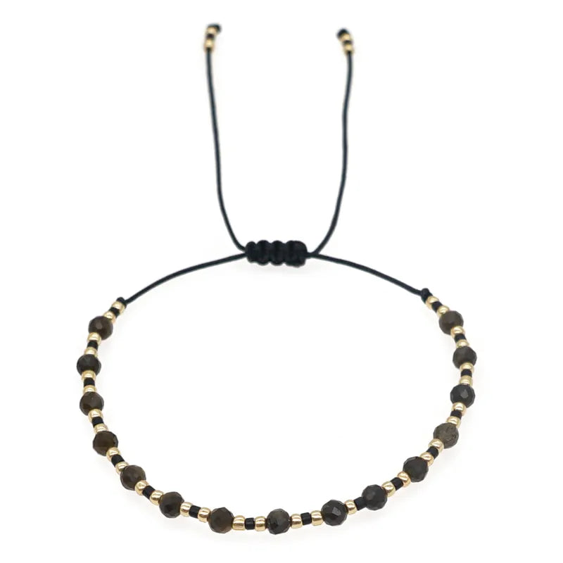 Adjustable Beaded Bracelet