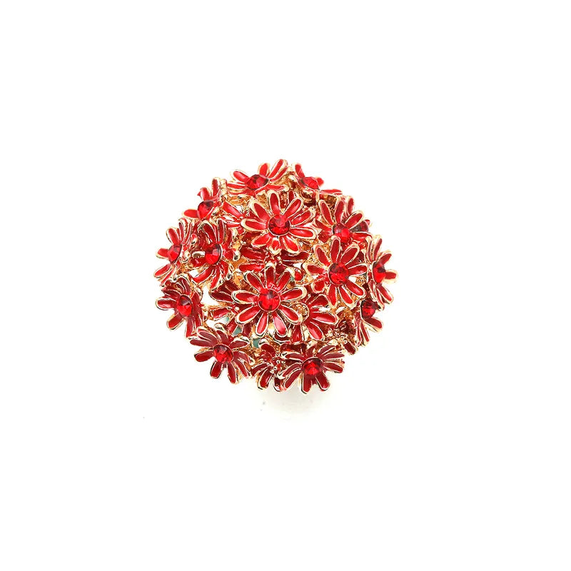 Flower Open Rings