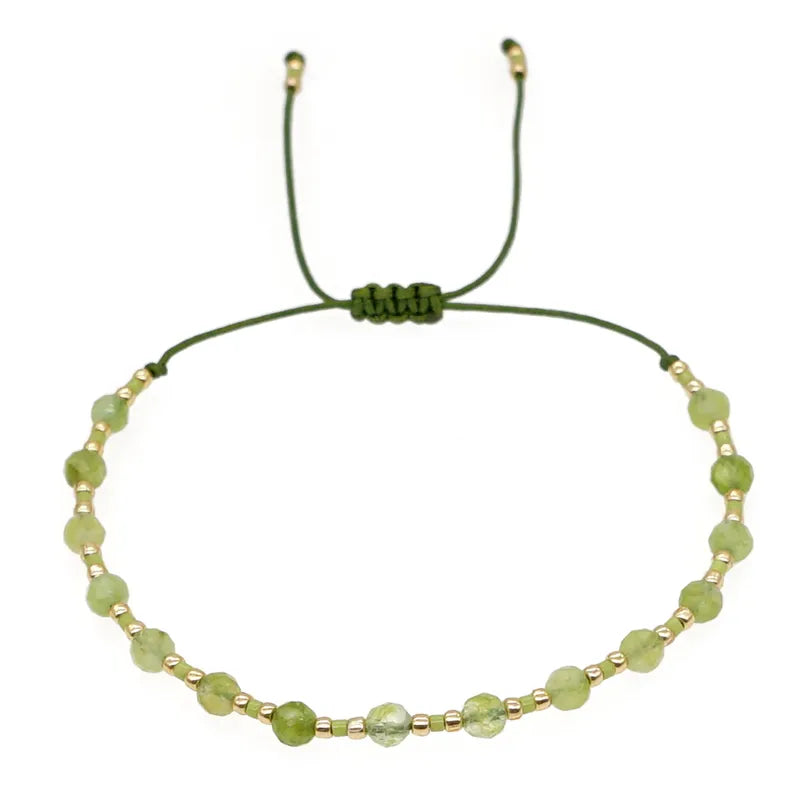 Adjustable Beaded Bracelet