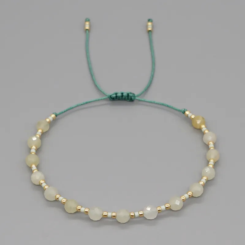 Adjustable Beaded Bracelet