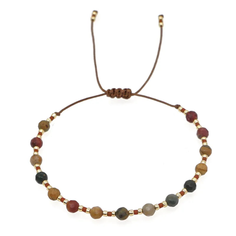 Adjustable Beaded Bracelet