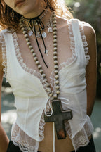 Edgy Spike Chain Necklace
