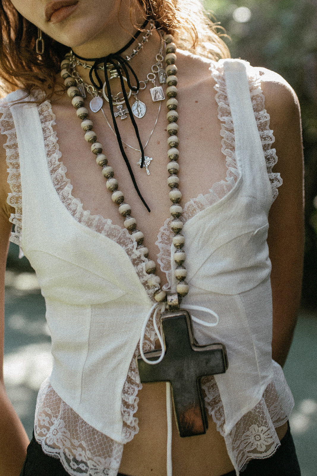 Edgy Spike Chain Necklace