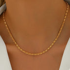 Solid Color Iron Necklace