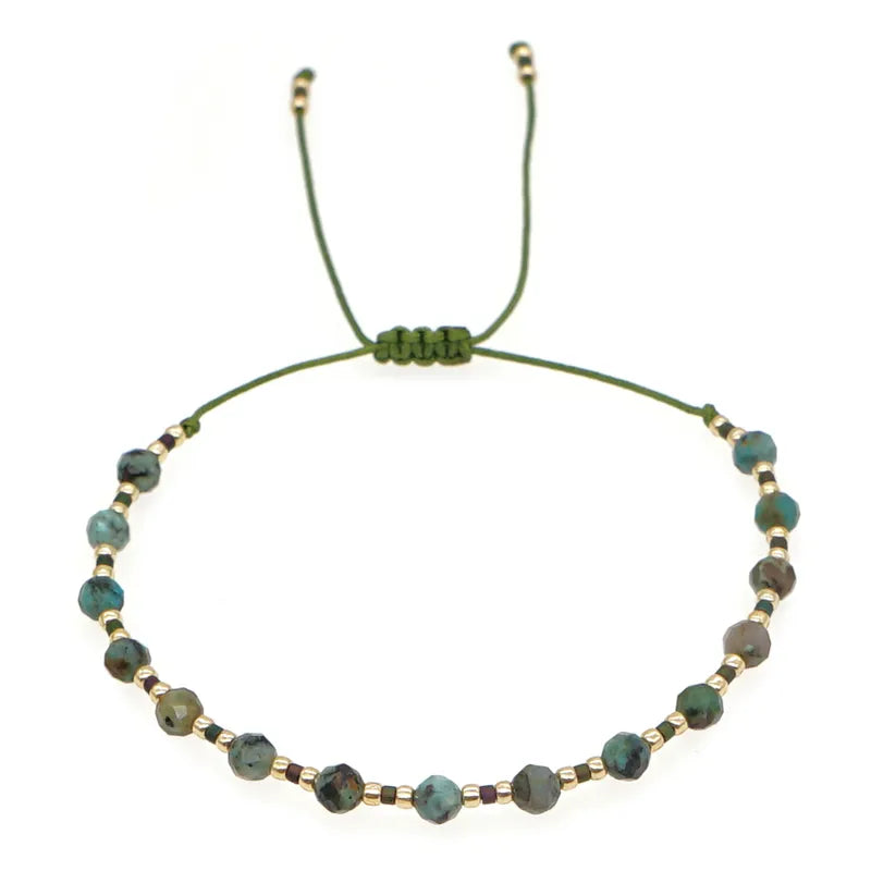 Adjustable Beaded Bracelet