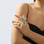 Scorpion Rhinestone Halloween Rings