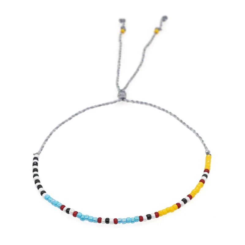 Adjustable Beaded Bracelet