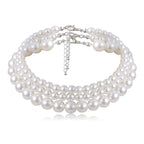 Boho Multi-layer Pearl Chain Necklace